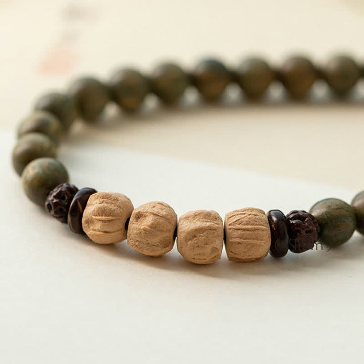 Green Sandalwood Positive Peace Bracelet