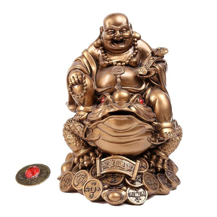 FengShui Maitreya Toad Ornament Decoration