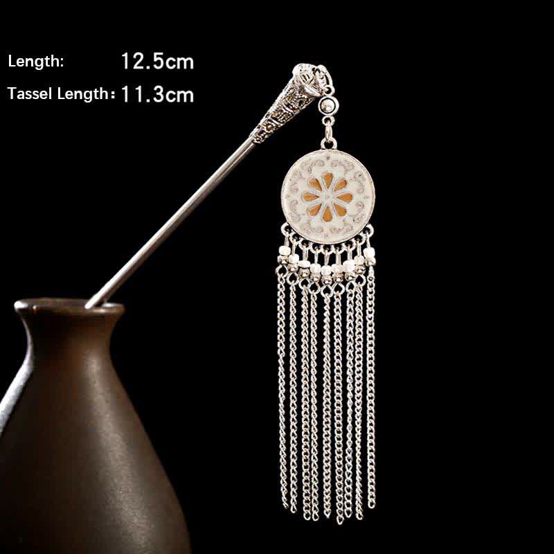 Water Drop Lily of the Valley Flowers Tassels Confidence Hairpin