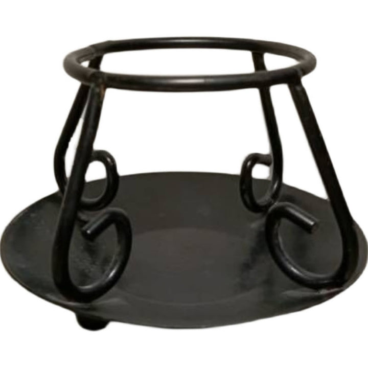 Buddha Stones Cast Iron Cauldron Prayer Altar Burning Holder Incense Sage Smudging Rituals Use Items