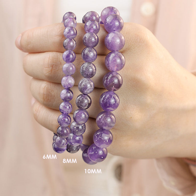 Buddha Stones The Amethyst Purification Bracelet