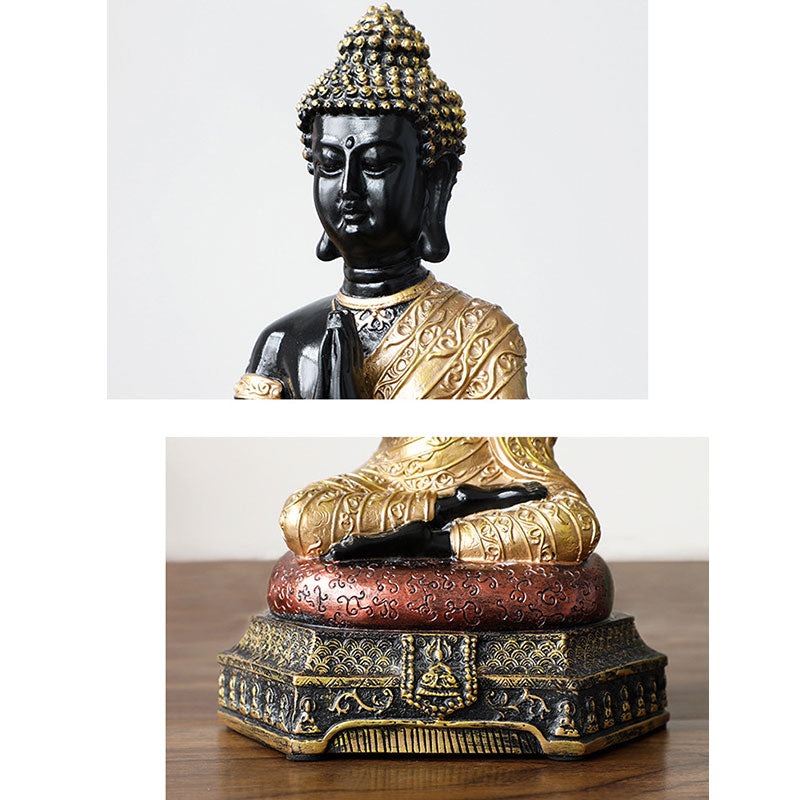 Buddha Stones Buddha Compassion Resin Statue Decoration