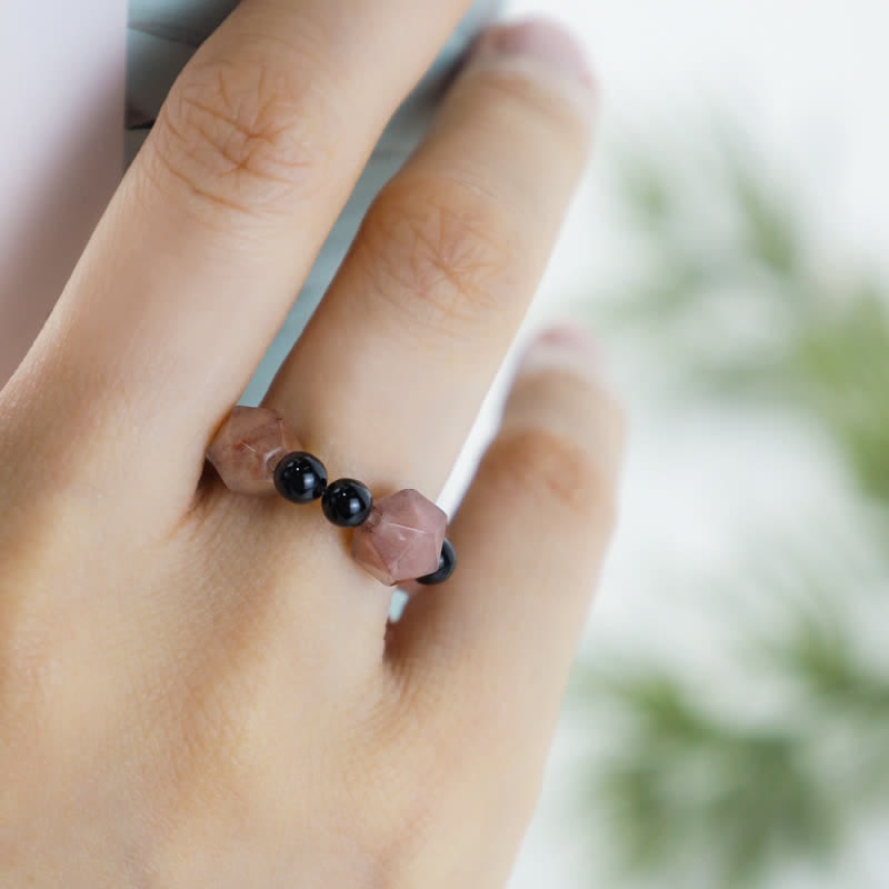 Yin Yang Symbol Balance Luck Ring