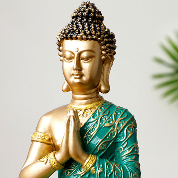 Buddha Stones Buddha Compassion Resin Statue Decoration