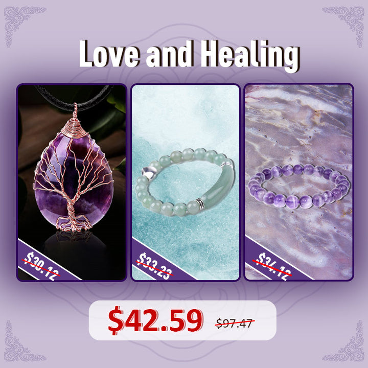 Buddha Stones Love and Healing Gift Set