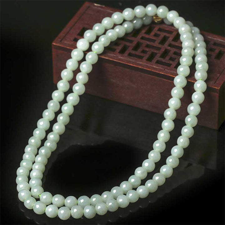 108 Beads Jade Luck Bracelet Mala