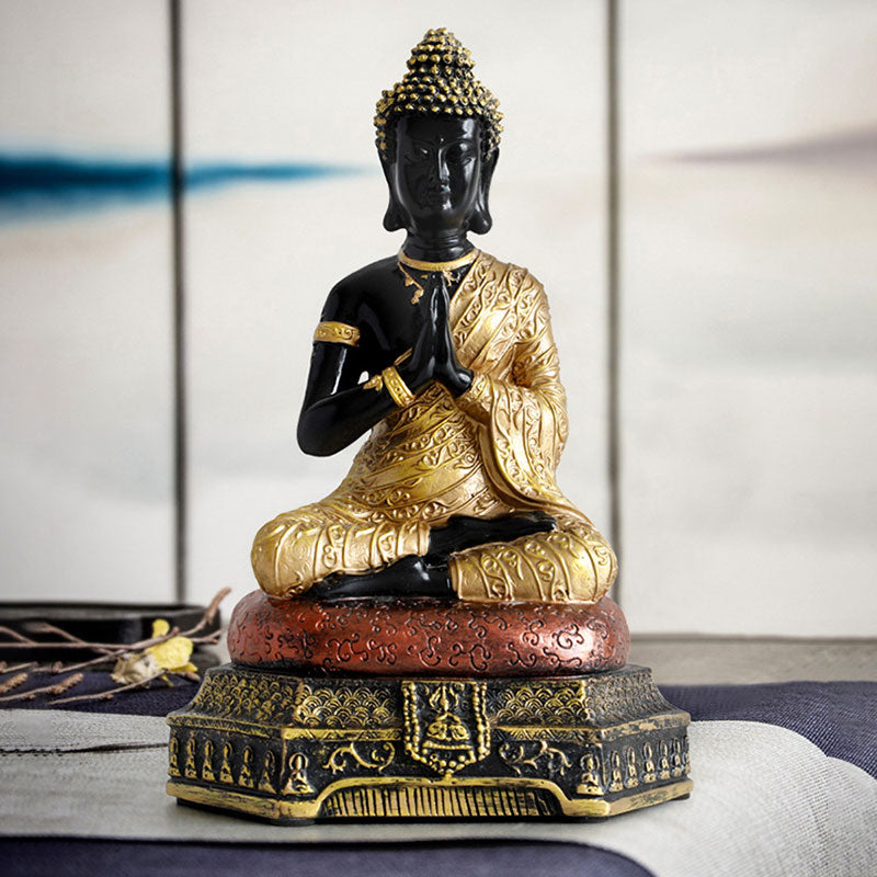 Buddha Stones Buddha Compassion Resin Statue Decoration