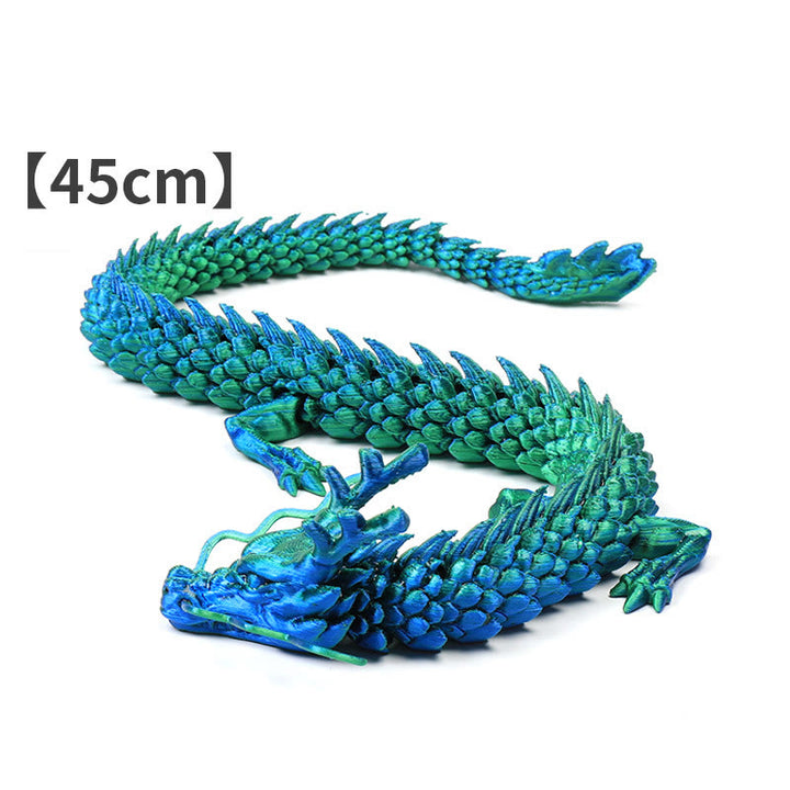 Feng Shui Dragon Luminous 3D Printed Dragon Luck Success Home Decoration