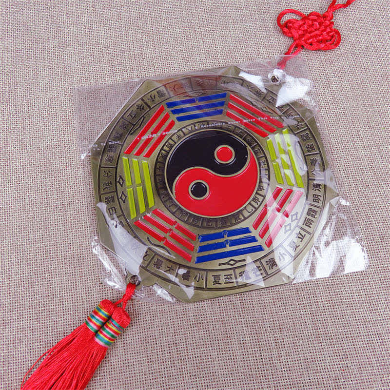 Feng Shui Bagua Map Chinese Knotting Harmony Energy Map Mirror