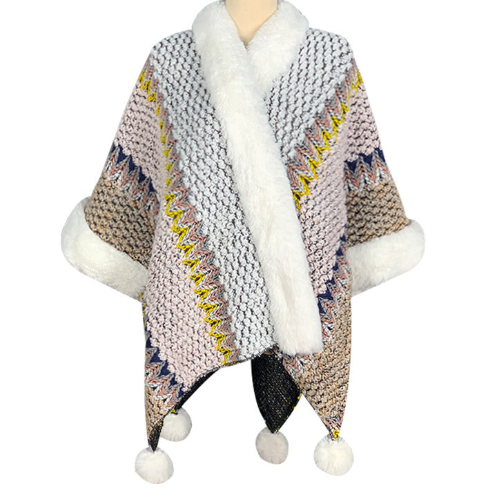 Buddha Stones Tibetan Multicolored Striped Shawl Winter Cozy Travel Scarf Wrap