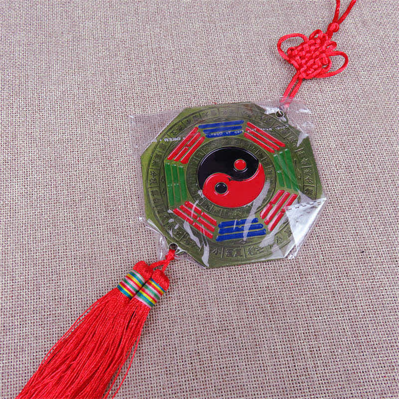 Feng Shui Bagua Map Chinese Knotting Harmony Energy Map Mirror