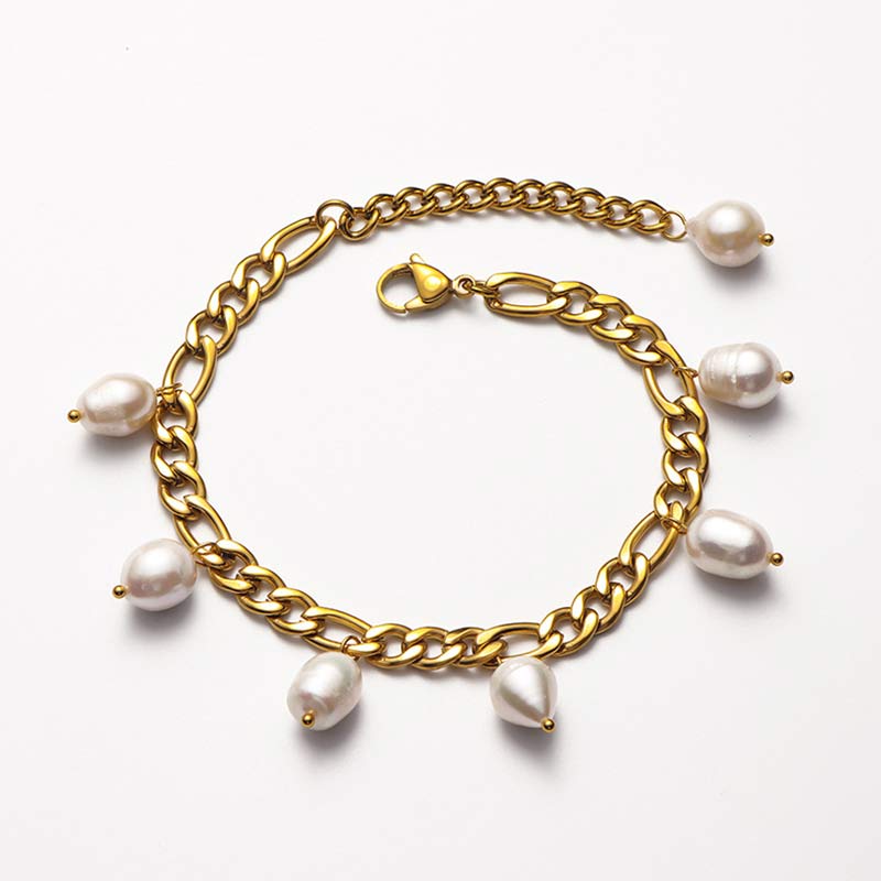 Pearl Happiness Wealth Anklet