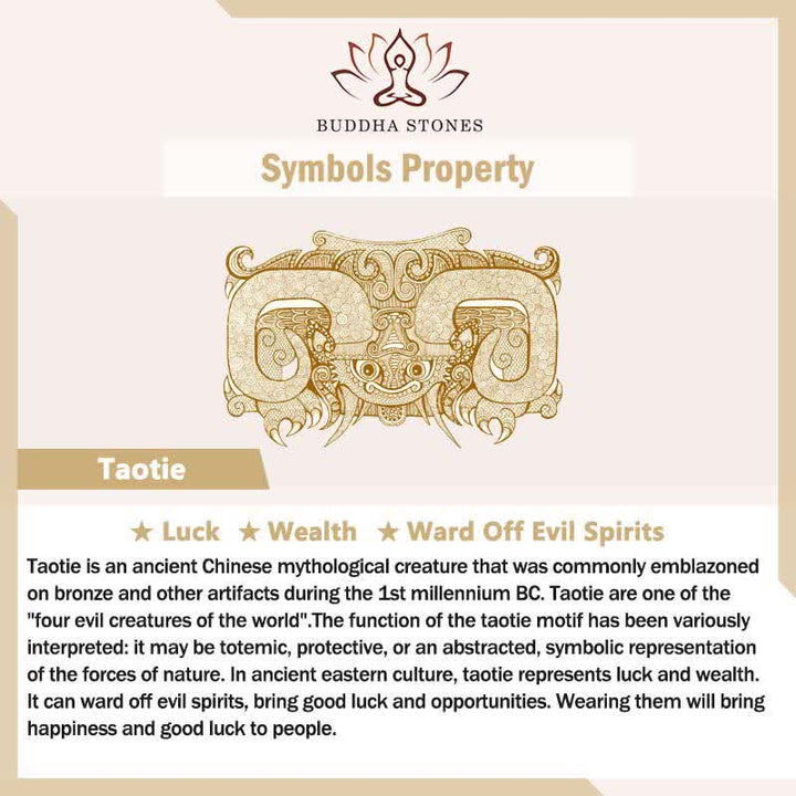 Lucky FengShui Mythological Creature Taotie Wealth Necklace Pendant