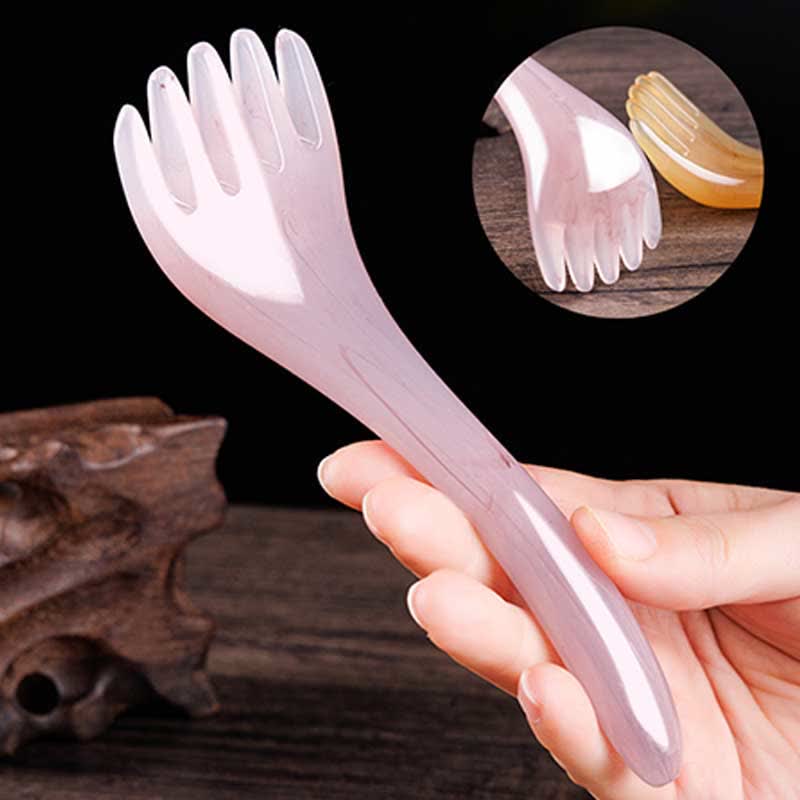 Resin Gua Sha Massage Comb Tool Set