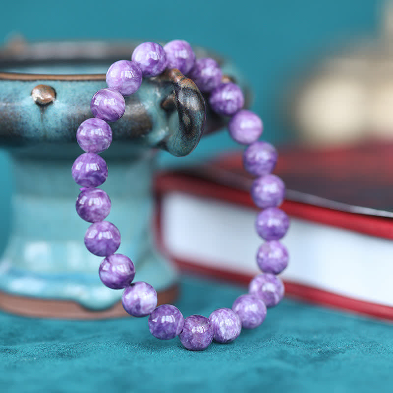 Amethyst Crystal Positive Transformation Bracelet