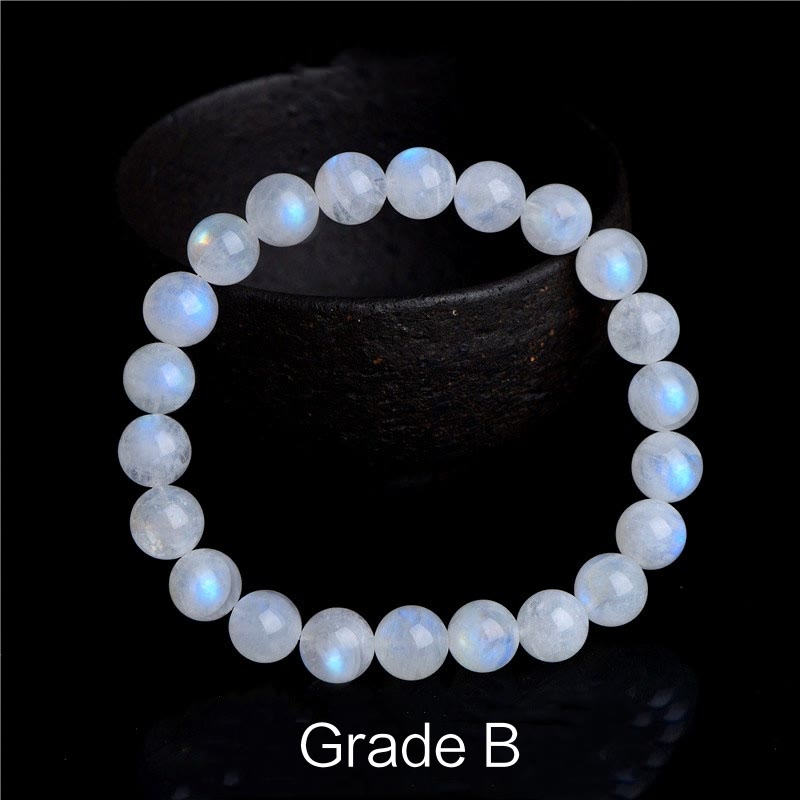 Buddha Stones Natural Moonstone Prosperity Bracelet