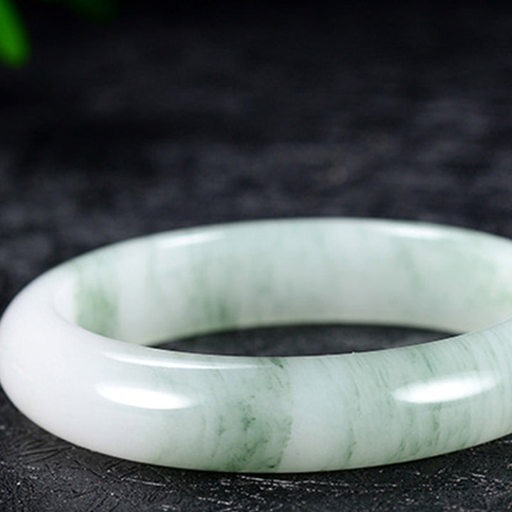 Natural Jade Luck Healing Bangle Bracelet