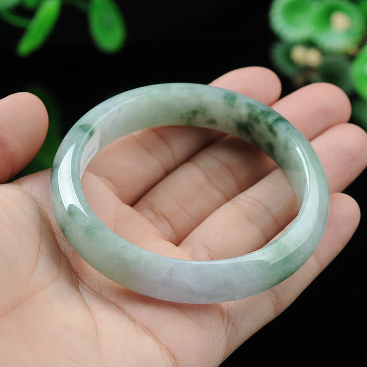 Jade Luck Blessing Prosperity Bracelet Bangle