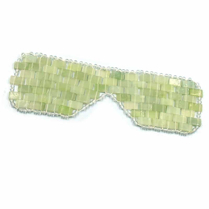 Natural Jade Stone Beads Eye Mask