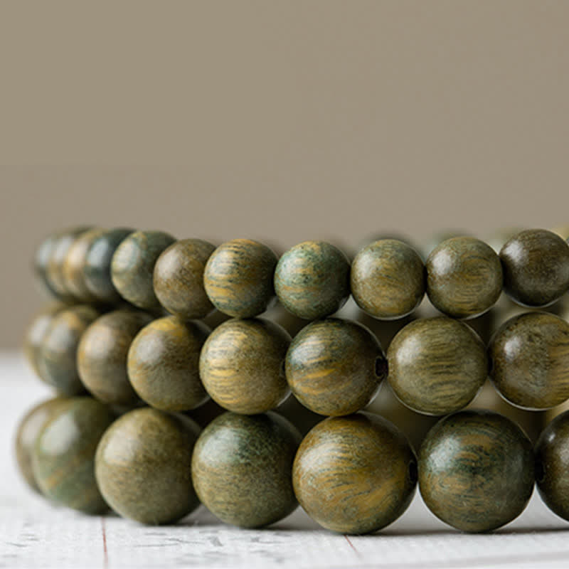 Tibetan Green Sandalwood Soothing Cure Bracelet