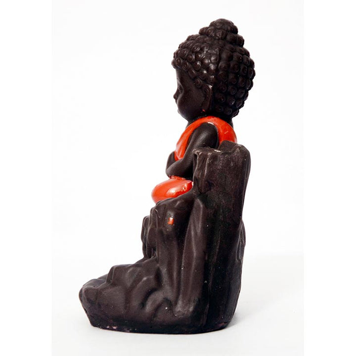 Buddha Stones  Backflow Smoke Fountain Ceramic Blessing Incense Burner Decoration