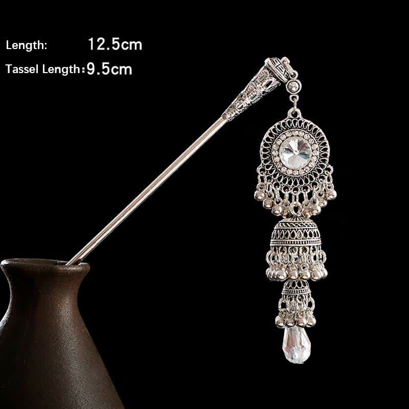 Water Drop Lily of the Valley Flowers Tassels Confidence Hairpin