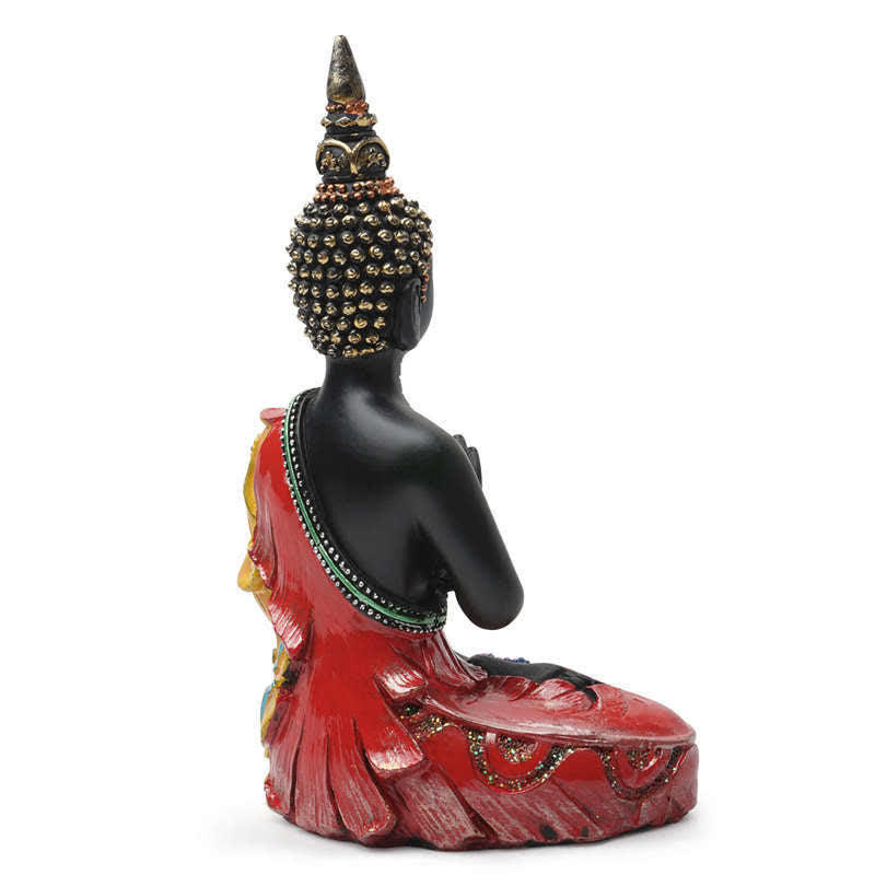 Thai Buddha Serenity Resin Statue Decoration