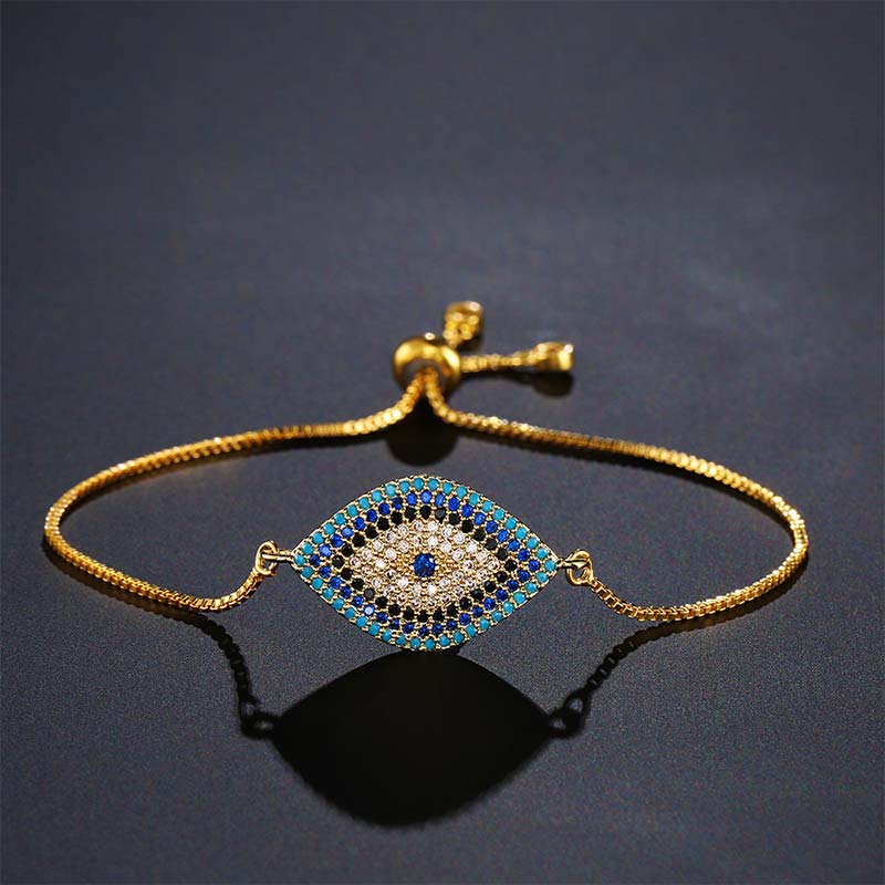 Buddha Stones Evil Eye Protection Healing Bracelet