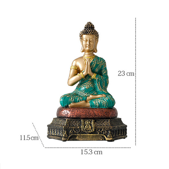 Buddha Stones Buddha Compassion Resin Statue Decoration