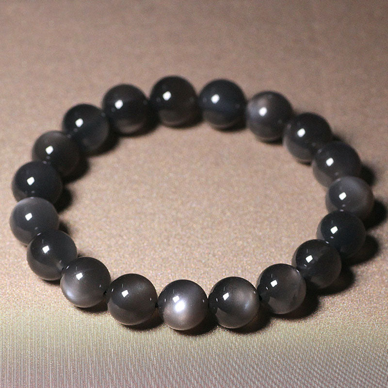 Natural Moonstone Positive Love Beads Bracelet