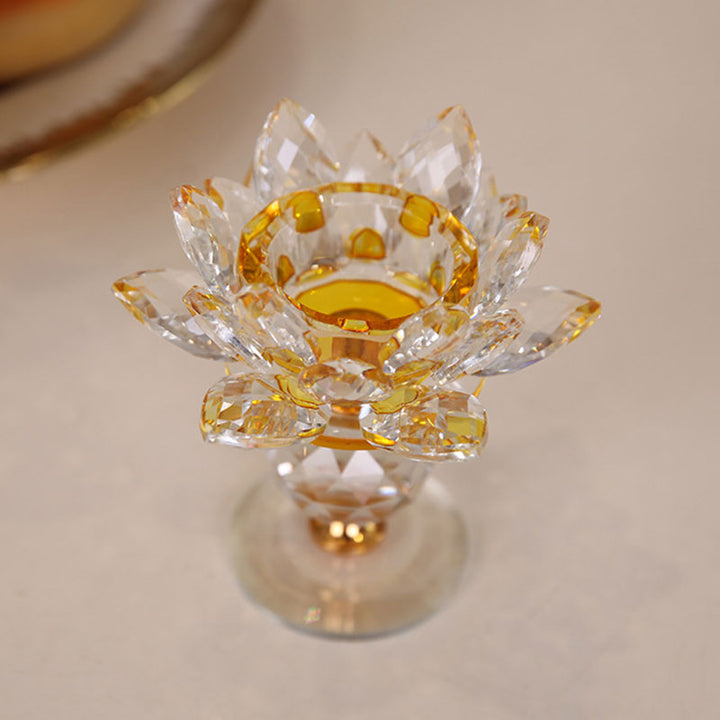 Tibetan Lotus Candlestick Ornament