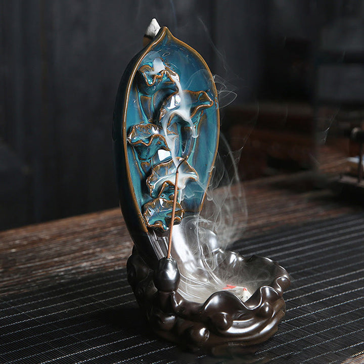 Waterfall Incense Burner Backflow Incense Holder