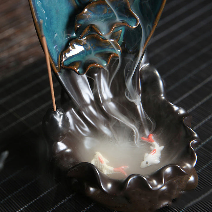 Waterfall Incense Burner Backflow Incense Holder