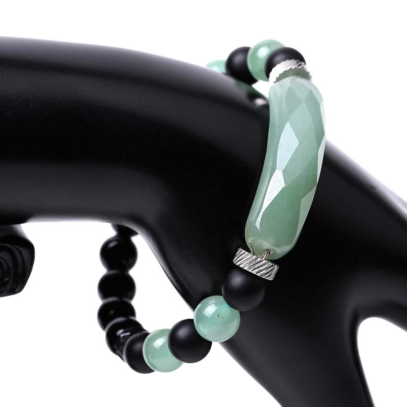 Buddha Stones Natural Crystal Blue Aventurine Healing Bracelet