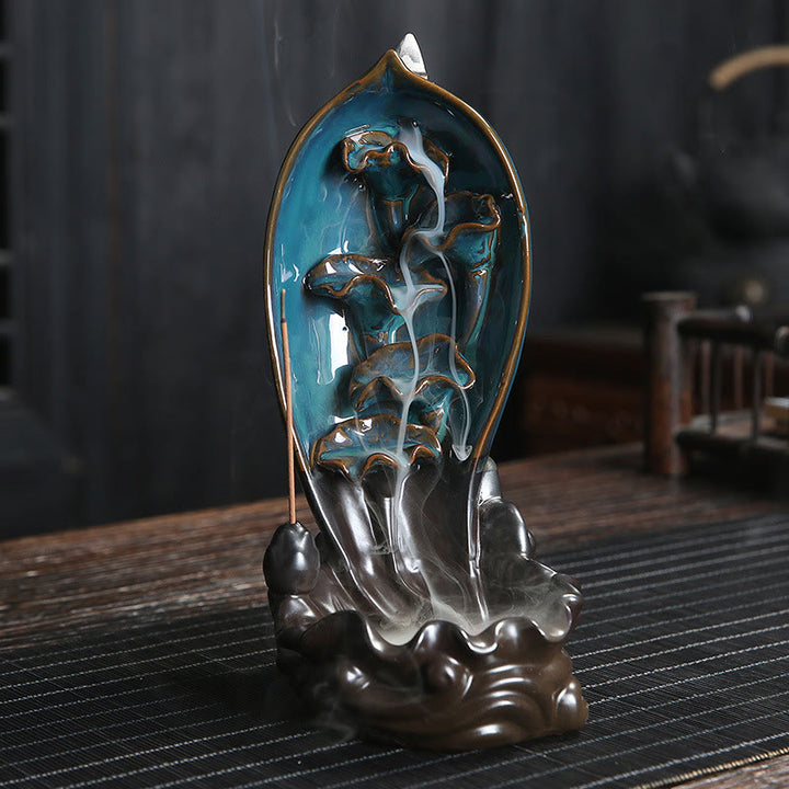 Waterfall Incense Burner Backflow Incense Holder