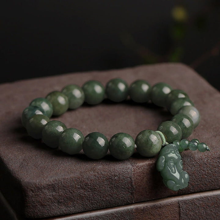 Tibetan Jade PiXiu Prosperity Bracelet