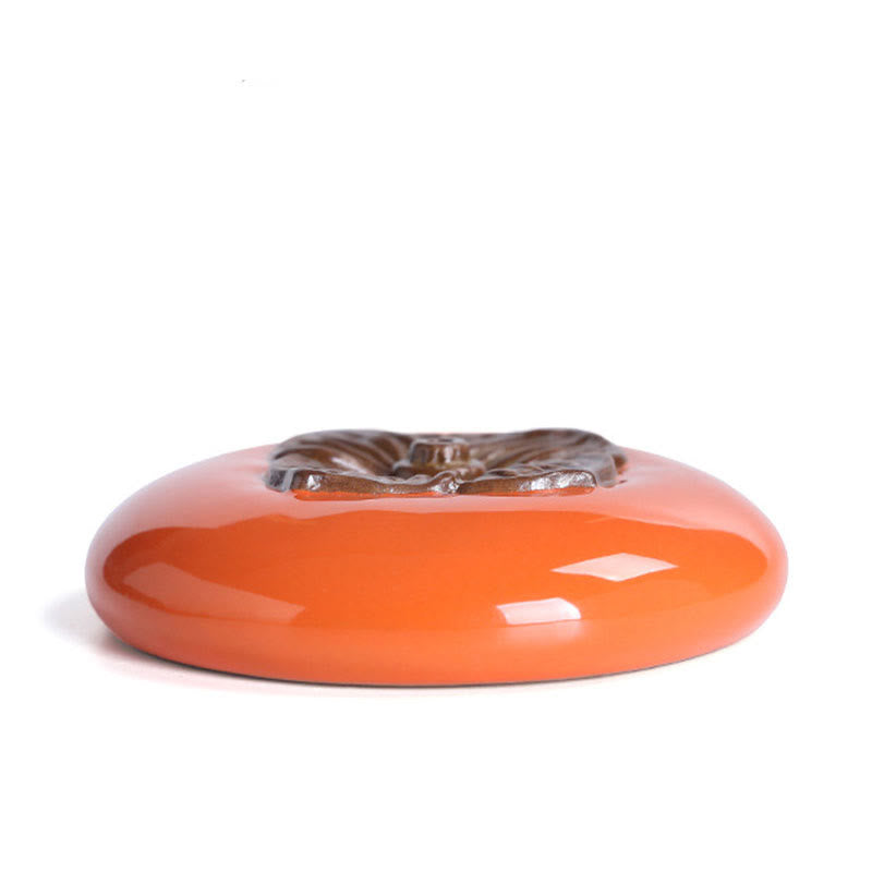 Persimmon Ceramic Meditation Healing Incense Burner Incense Holders