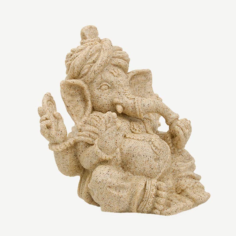 Ganesh Ganpati Elephant Statue Blessing Protection Home Decoration