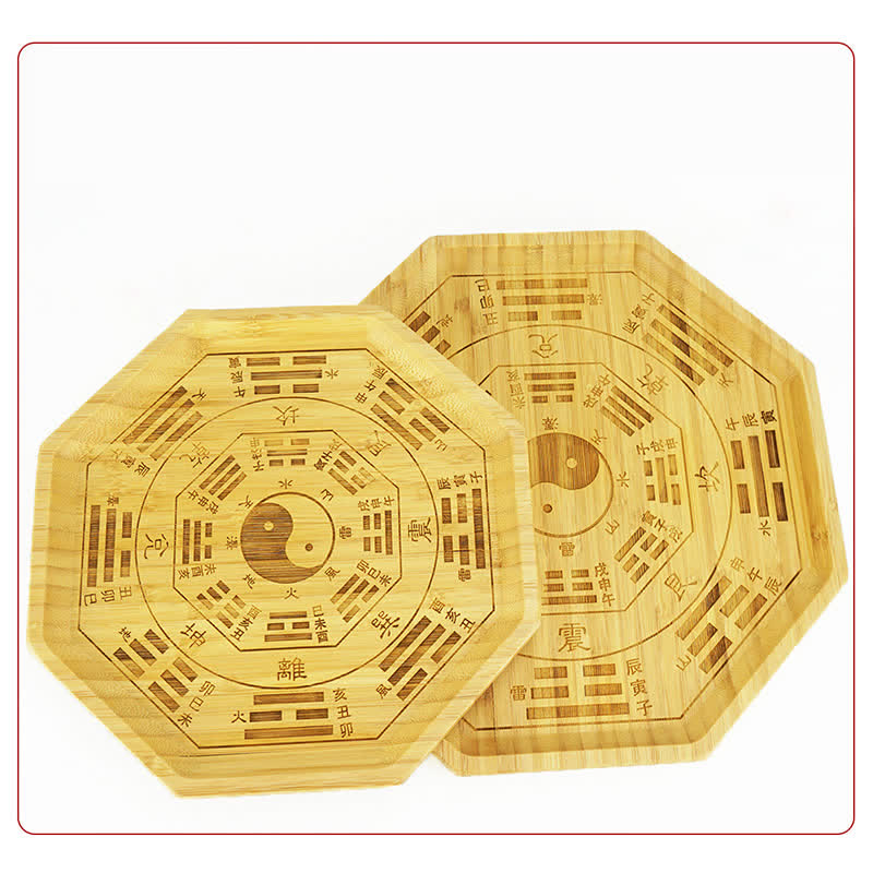 Feng Shui Bamboo Bagua Map Harmony Energy Map