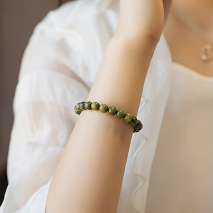 Tibetan Green Sandalwood Soothing Cure Bracelet