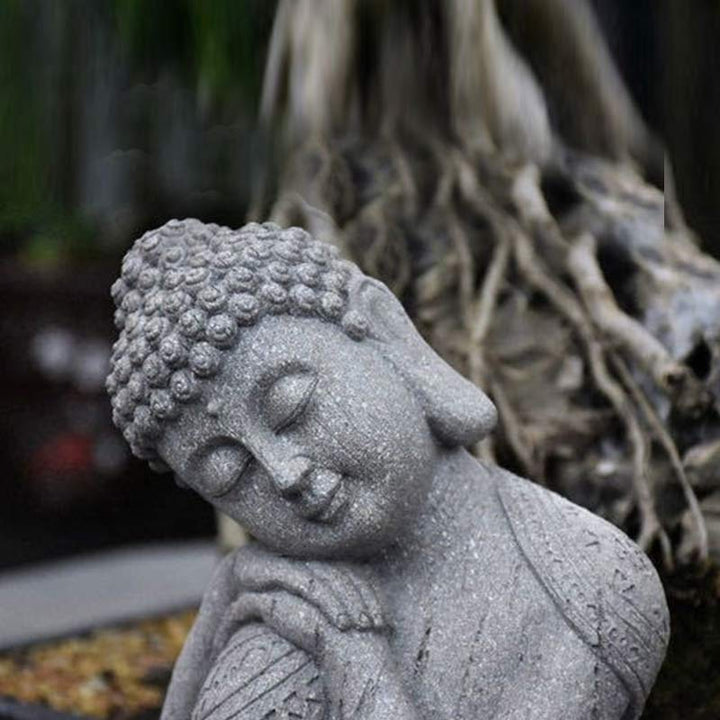 Buddha Stones Tibetan Meditation Buddha Blessing Compassion Serenity Home Decoration