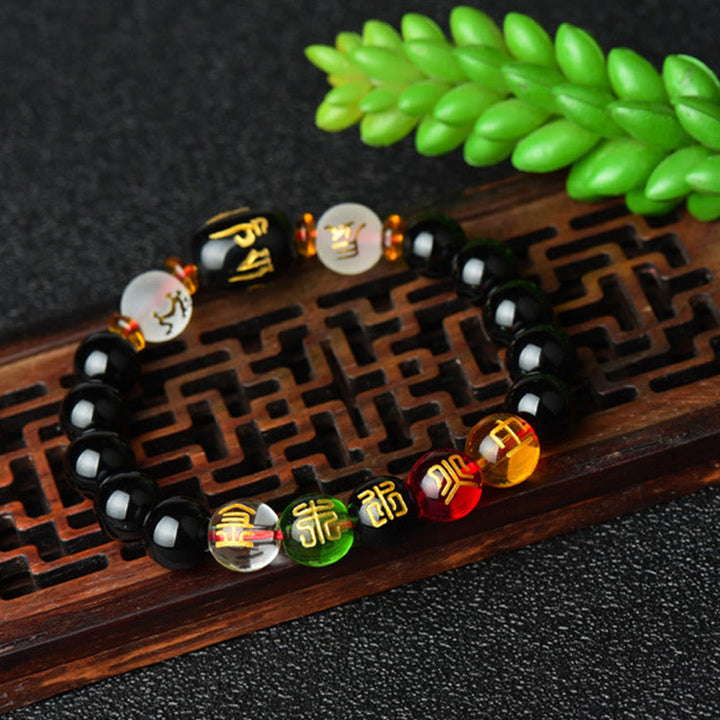 Tibetan Black Onyx Luck Bracelet