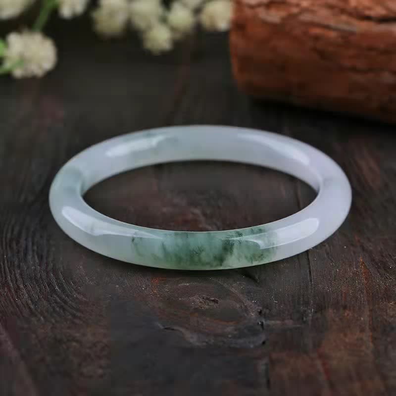 Jade Abundance Luck Blessing Bracelet Bangle