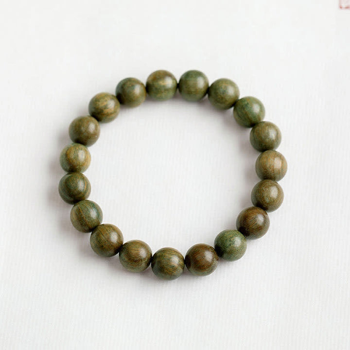 Tibetan Green Sandalwood Soothing Cure Bracelet