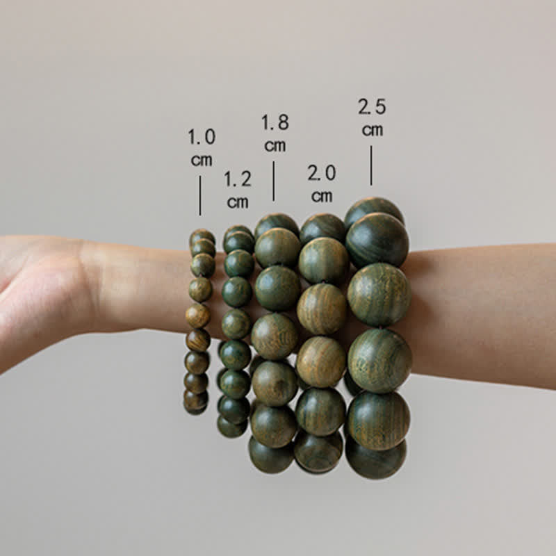 Tibetan Green Sandalwood Soothing Cure Bracelet