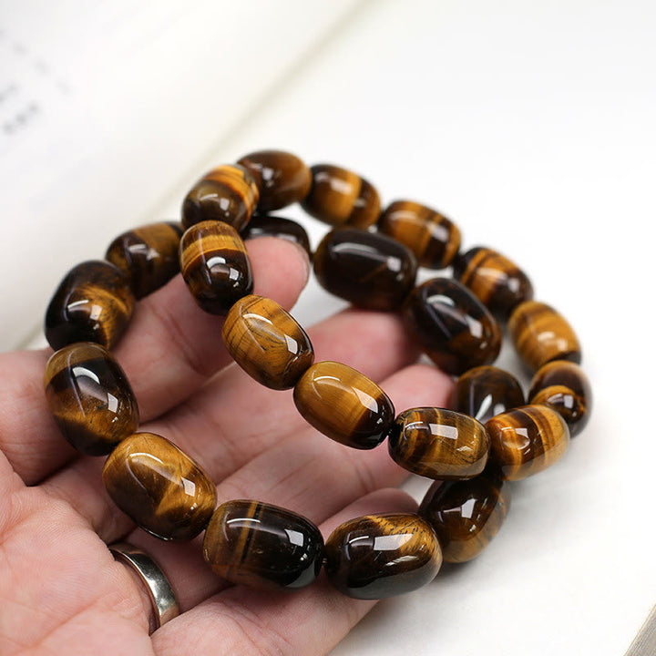 Buddha Stones Natural Tiger Eye Stone Integrity Willpower Bracelet