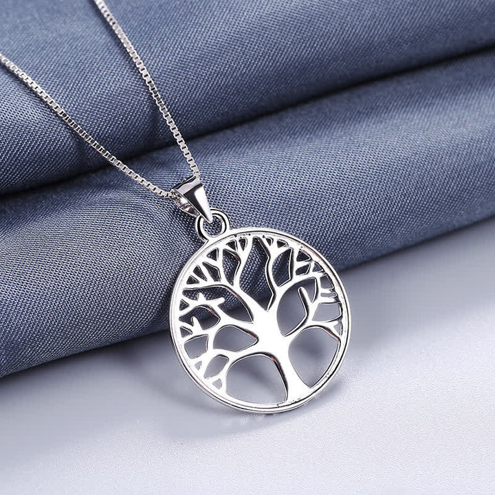 Buddha Stones The Tree of Life 925 Sterling Silver Creation Necklace Pendant