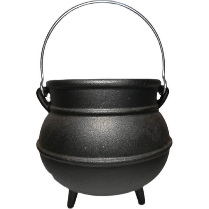 Buddha Stones Cast Iron Cauldron Prayer Altar Burning Holder Incense Sage Smudging Rituals Use Items