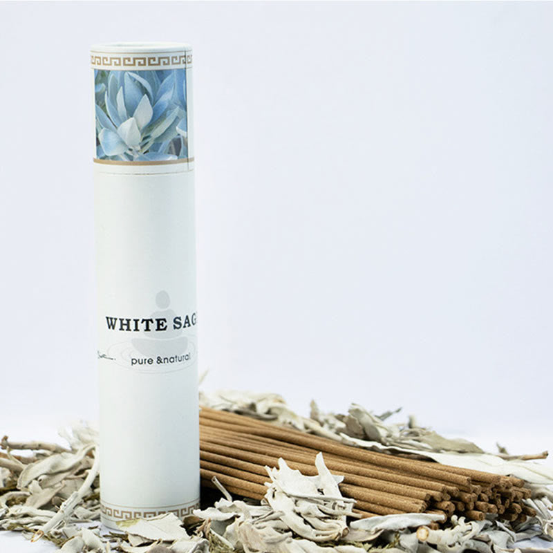 White Sage Incense Purify Healing Meditation California Sage Incense Sticks