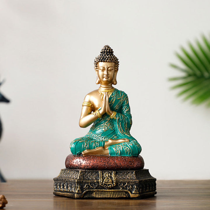 Buddha Stones Buddha Compassion Resin Statue Decoration